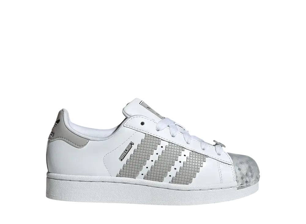 Minecraft × adidas GS Superstar "Skeleton"