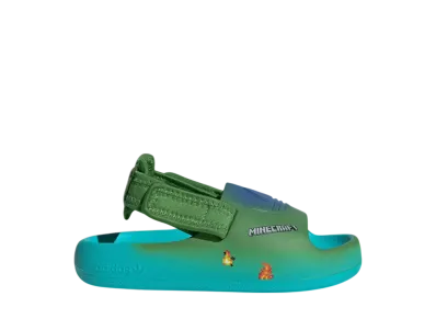 マインクラフト × アディダスオリジナルス PS アディフォーム アディレッタ "ゾンビ" (キッズ)