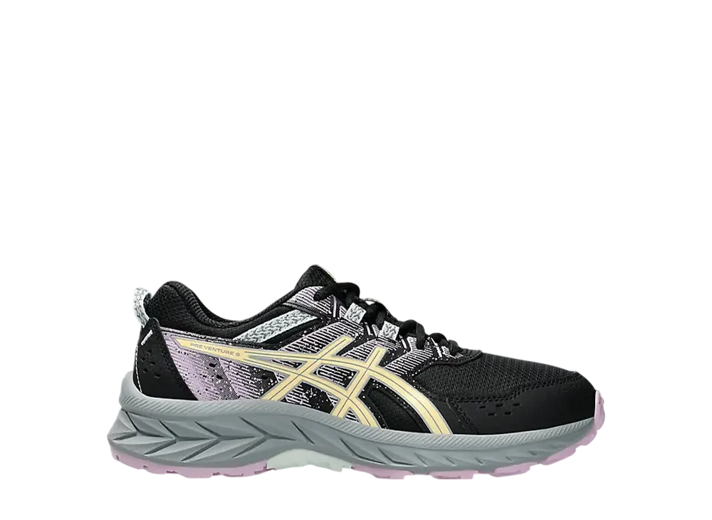 アシックス GS プレベンチャー9 "ブラック/ライトオレンジ" (キッズ)