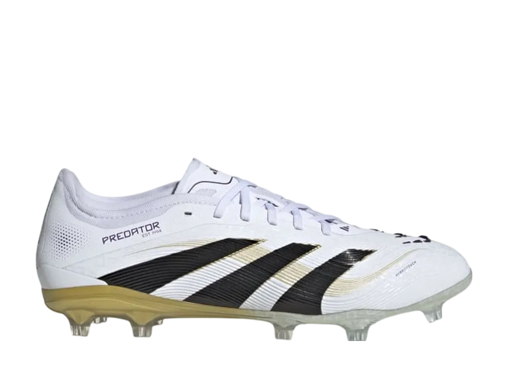 アディダス プレデター プロ FG スパイク "クラウドホワイト/コアブラック/ゴールドメタリック"