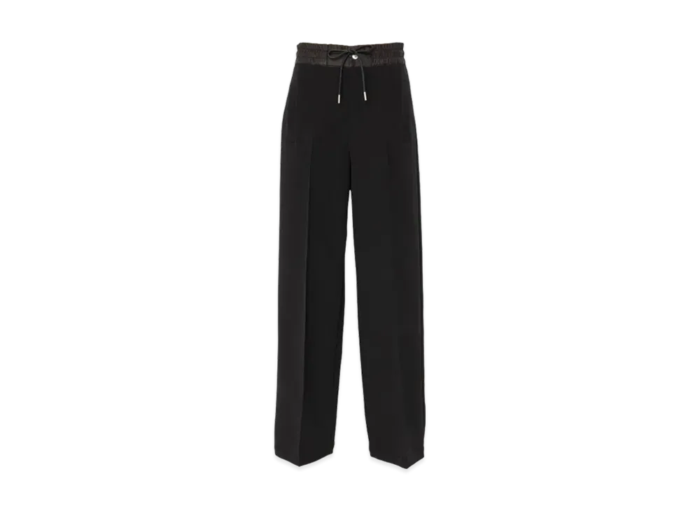 sacai Matelasse Twill Pants "Black"