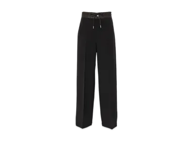 sacai Matelasse Twill Pants "Black"