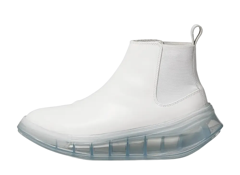 グラウンズ ボーテックス サイドゴア "ホワイト/アイスグレー"