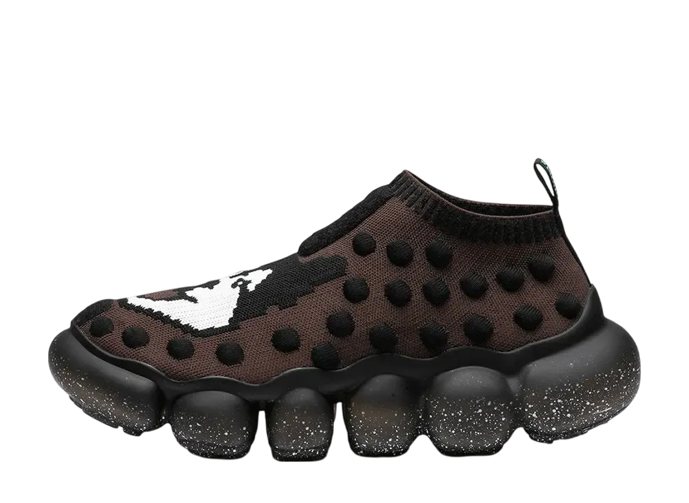 Bernhard Willhelm × grounds JEWELRY Husky Low Trainer "Choco Brown Black"