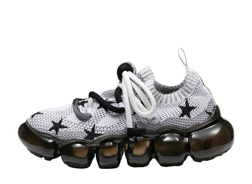 Bernhard Willhelm × grounds JEWELRY Star Trainer "Black White"