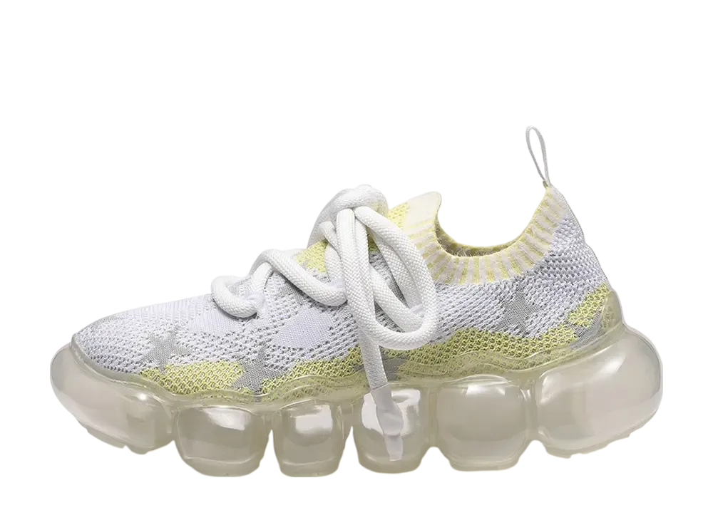 Bernhard Willhelm × grounds JEWELRY Star Trainer "Gray Yellow"