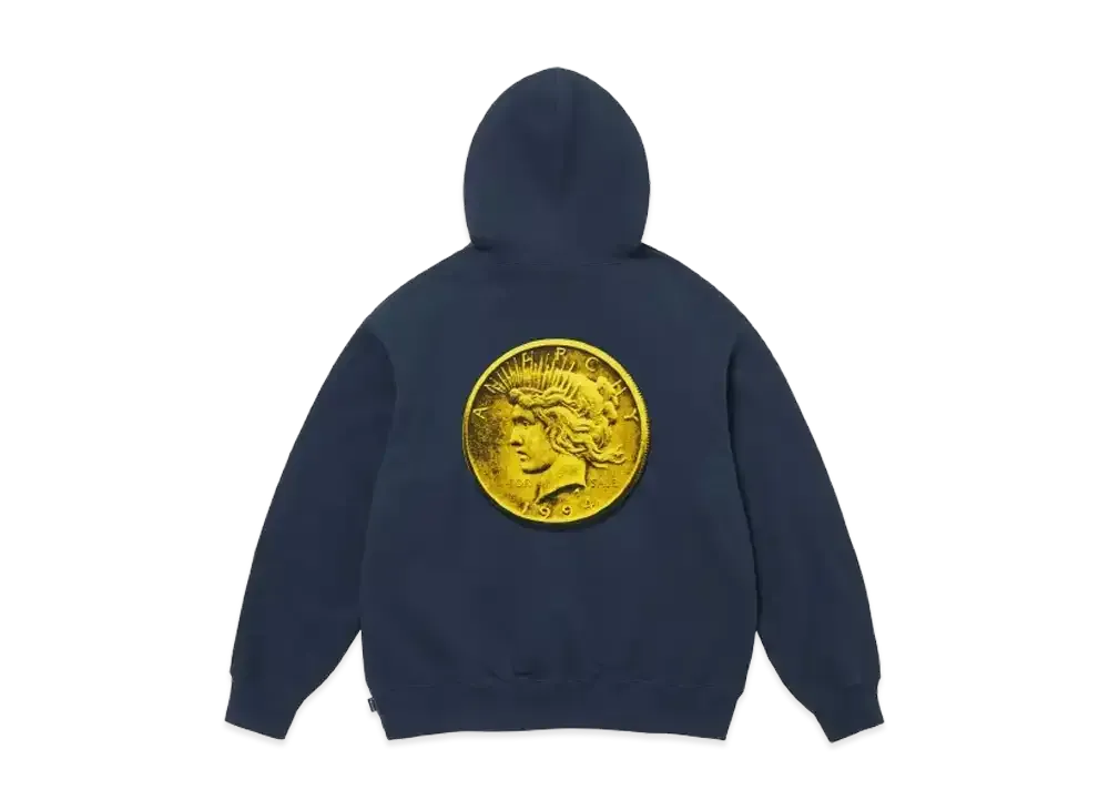 Supreme Anarchy Hooded Sweatshirt "Navy"