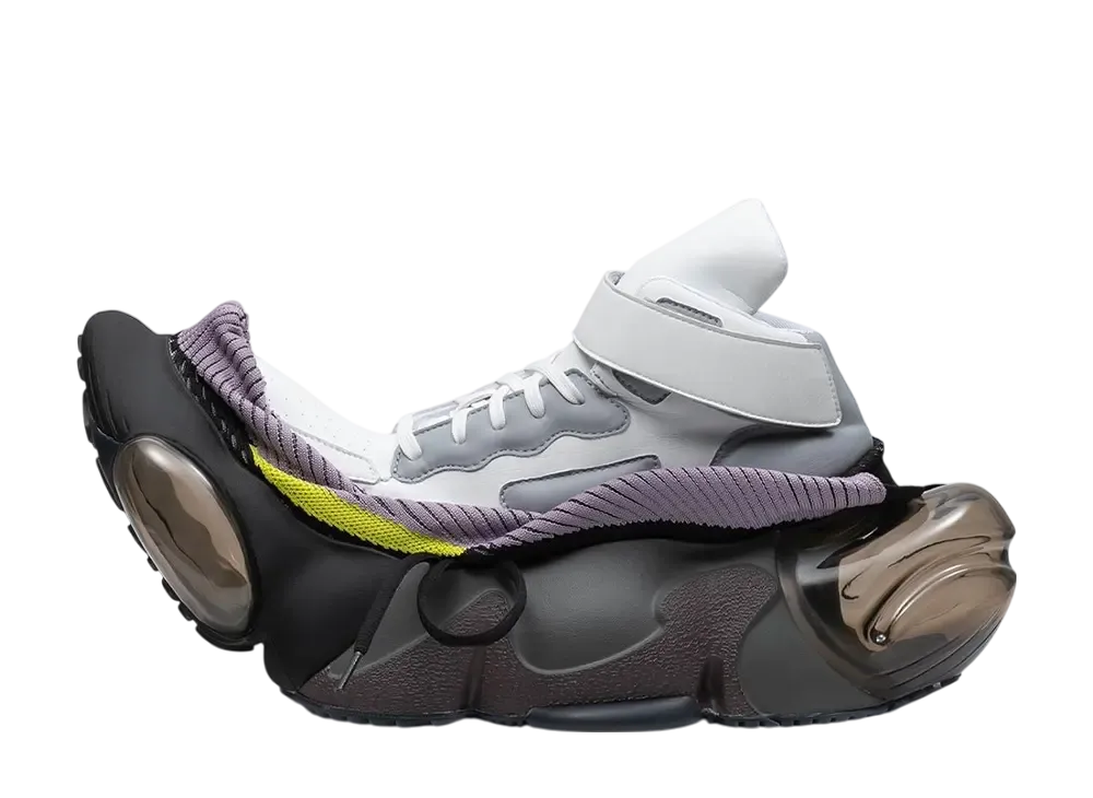 grounds CRYSTAL DIMENSION "White Gray/Black"