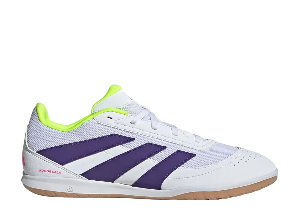 アディダス プレデター クラブ インドア サラ "クラウドホワイト/カレッジパープル/ルシッドレモン"