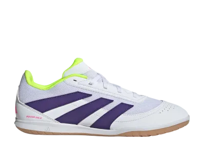 adidas Predator Club Indoor Sala "Cloud White/Collegiate Purple/Lucid Lemon"