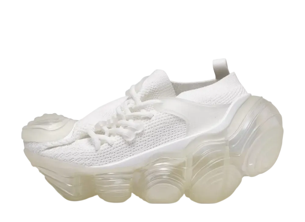 グラウンズ ウィメンズ オイスター オイスター ツイスト "ホワイト/クリア"