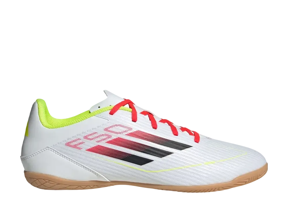adidas F50 Club Indoor "Cloud White/Core Black/Solar Yellow"