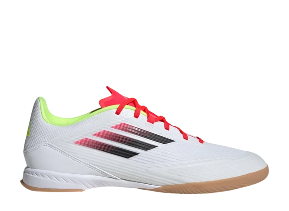 adidas F50 League Indoor "Cloud White/Core Black/Solar Yellow"