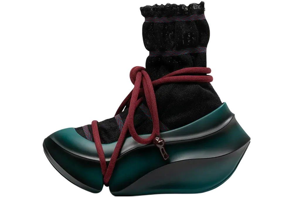 グラウンズ ウィメンズ オルカ カッツィー プロテクション "ブラック/ボトルグリーンペイント"