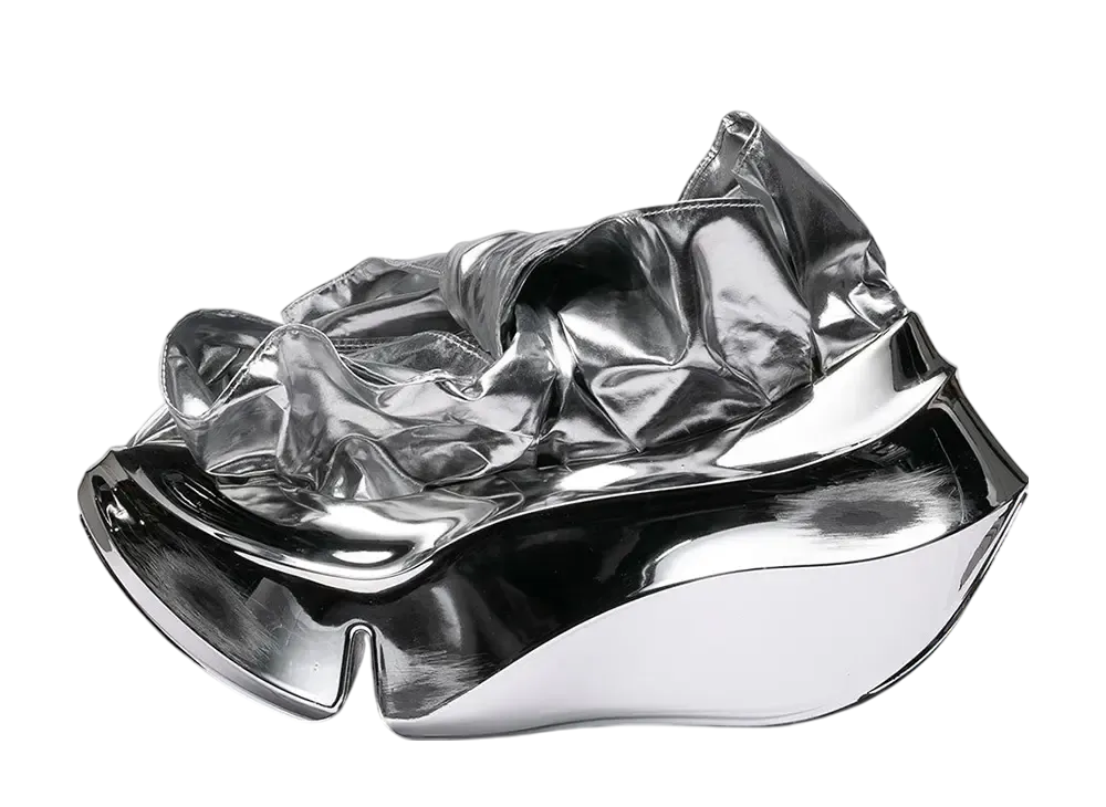 グラウンズ ウィメンズ オルカ ハンキー クローム スクラッチ "シルバー/クローム"