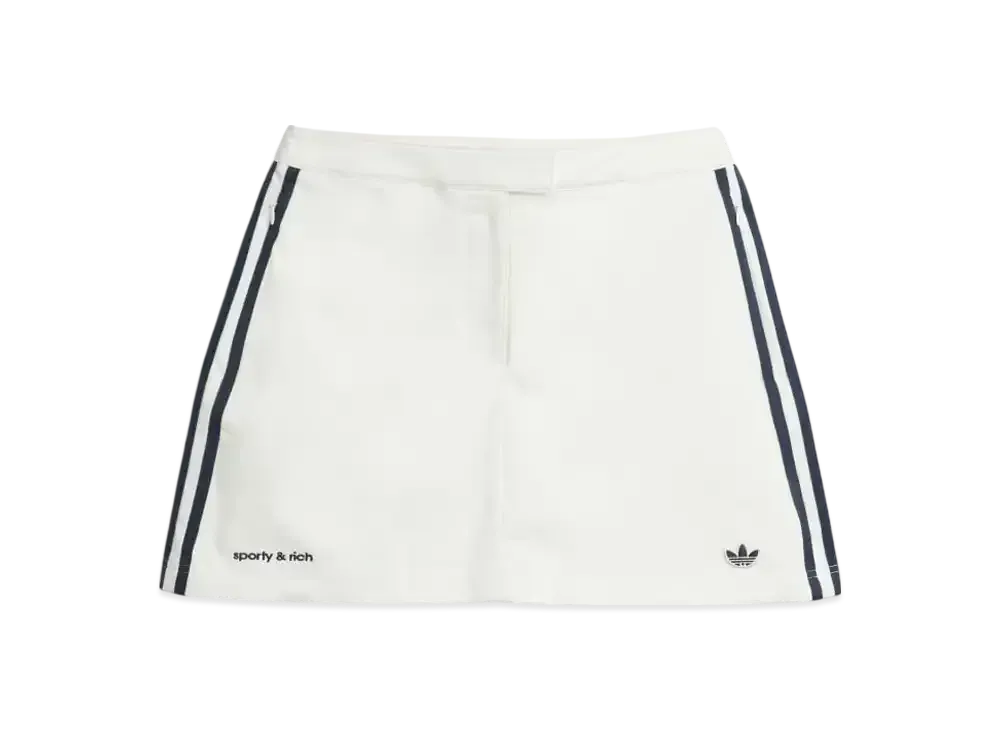 adidas x Sporty & Rich Skort "Core White/Night Navy"