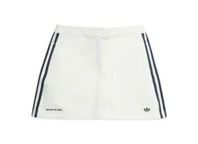 adidas x Sporty & Rich Skort "Core White/Night Navy"