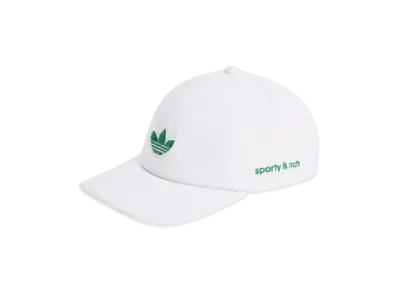 adidas x Sporty & Rich Cap "Chalk White/Green"