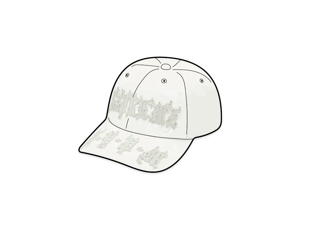 Supreme Leather Applique 6-Panel "Natural"