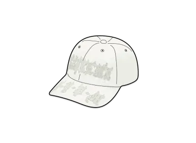 Supreme Leather Applique 6-Panel "Natural"