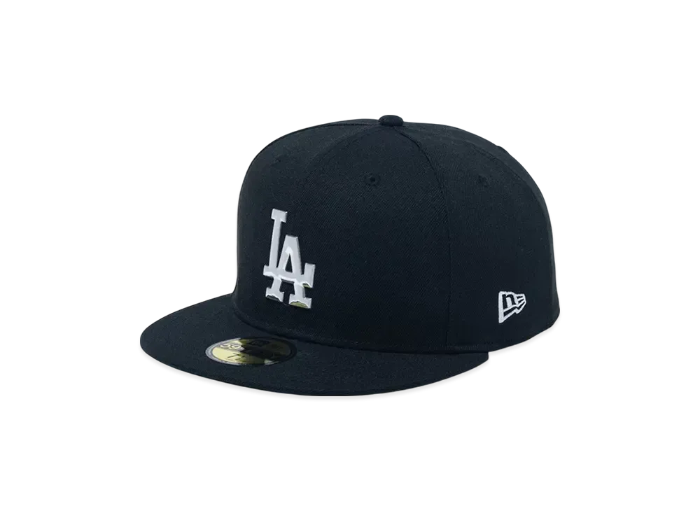 NEW ERA 59Fifty TPU Logo Los Angeles Dodgers "Black"