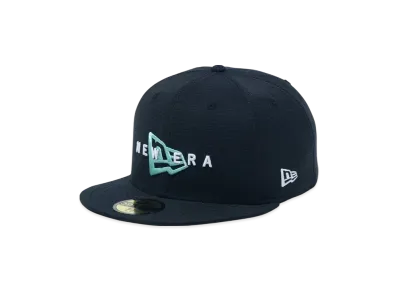 NEW ERA 59Fifty Performance Cap Dot Air Overlap Logo "Black/Green"