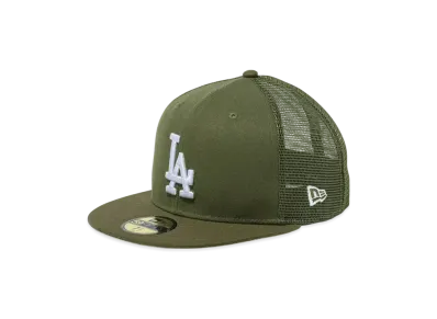 NEW ERA 59Fifty Tracker Los Angeles Dodgers "New Olive"