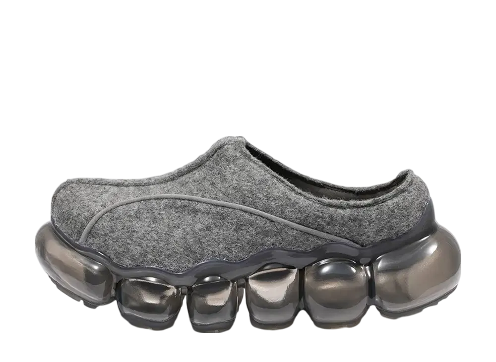 グラウンズ ジュエリー フェルト サボ "グレー/ダークグレー"