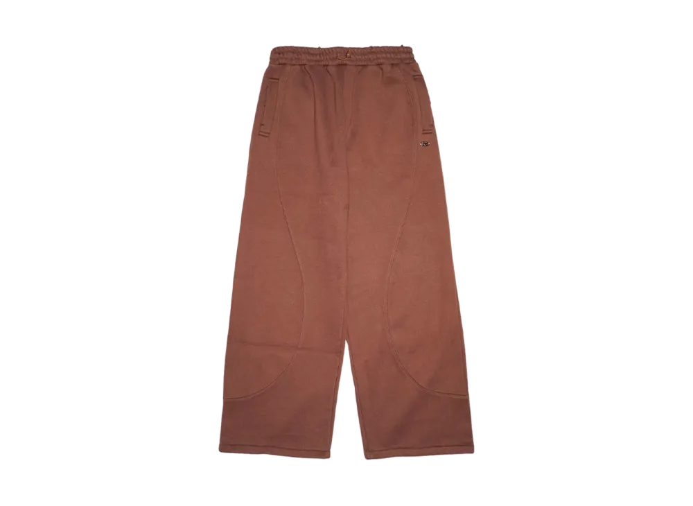 HTH Curve Switching Sweat Pants "BROWN"