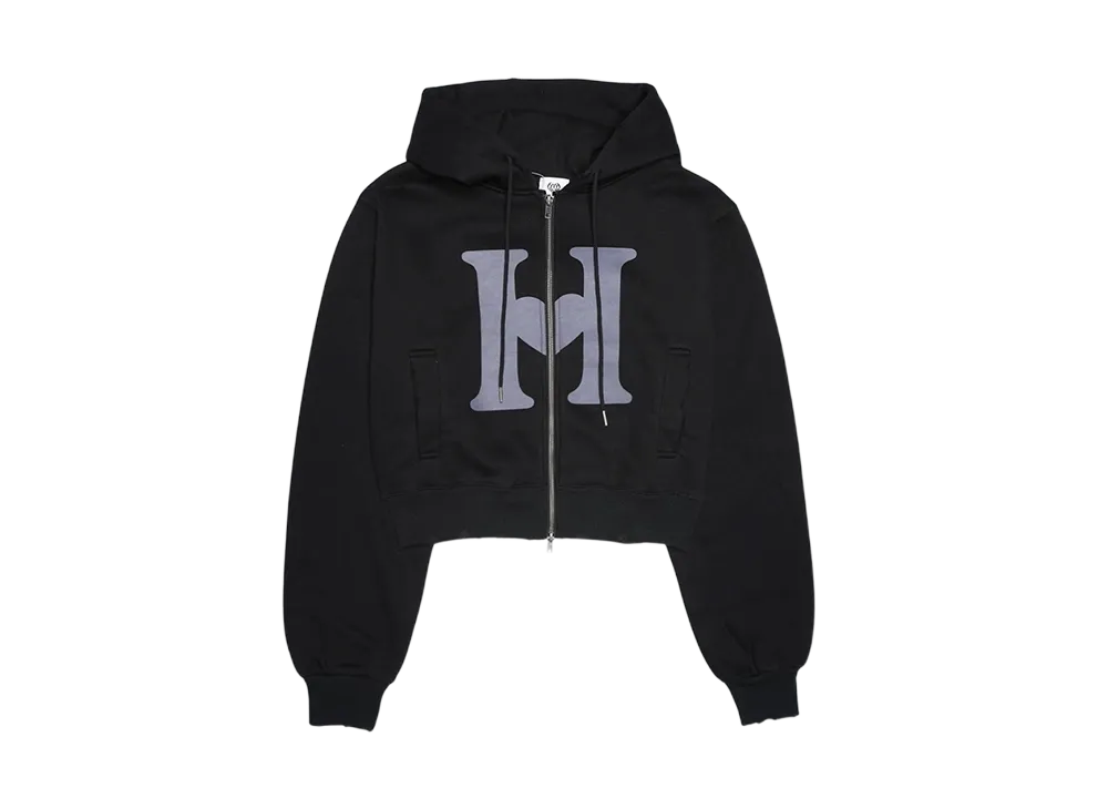 HTH H Logo Zip Hoodie "BLACK"