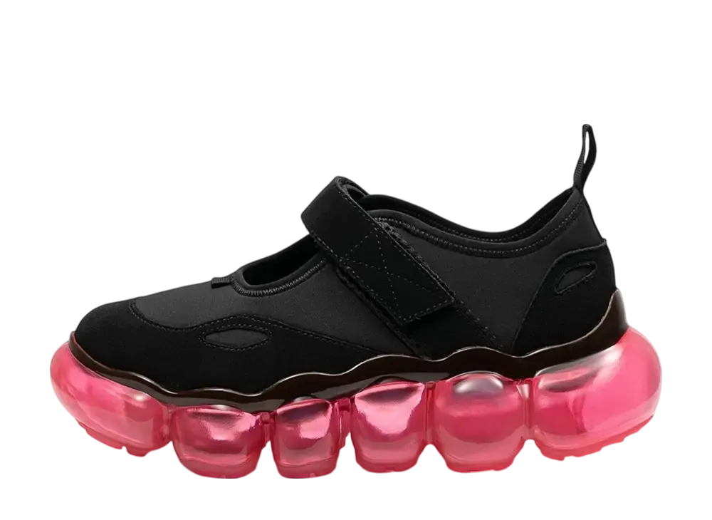 グラウンズ ウィメンズ ジュエリー メリージェーン "ブラック/ピンク"