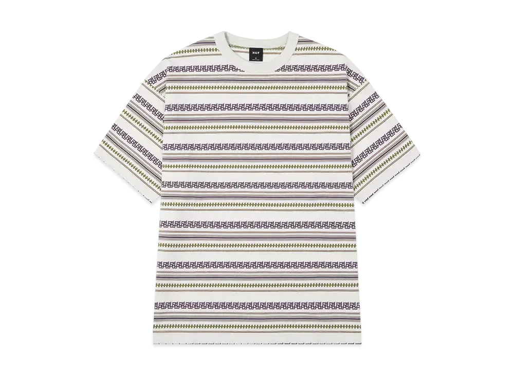 HUF Summer 25 Tether Stripe Tee "Natural"