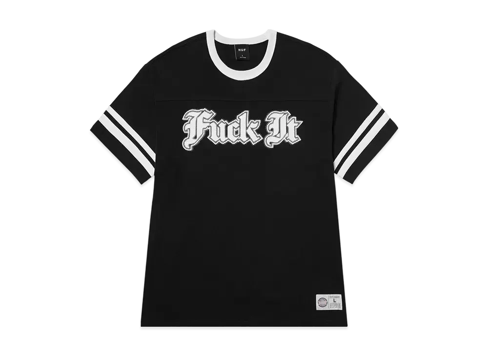 HUF Summer 25 Ives Football Shirt "Black"