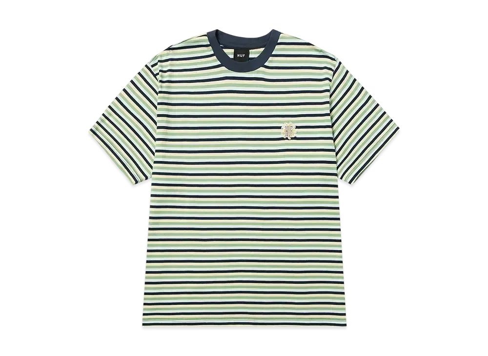 HUF Summer 25 Apollo Striped Knit Boxy "Blue"