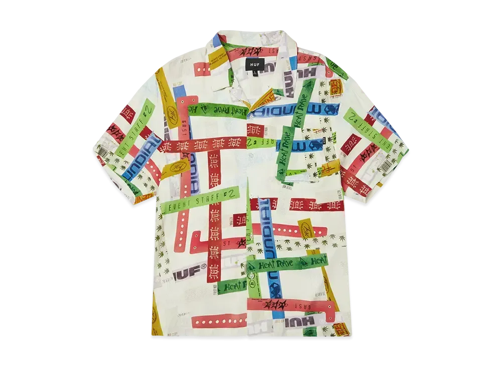 HUF Summer 25 Admission Resort Shirt "Multi"