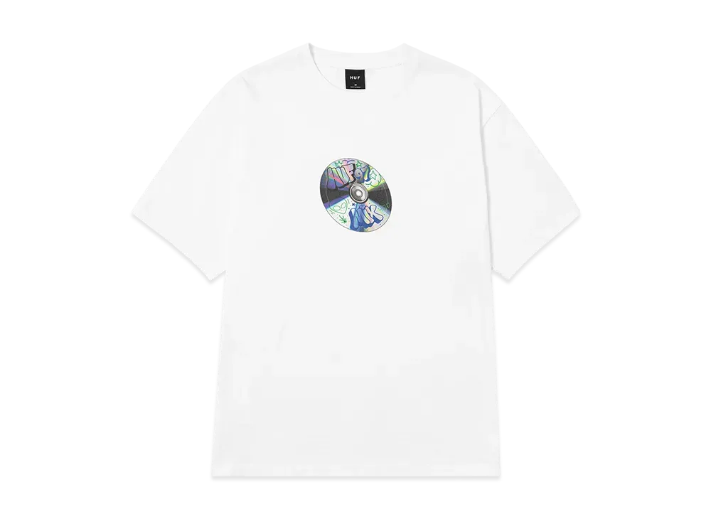 HUF Summer 25 Playlist Tee "White"