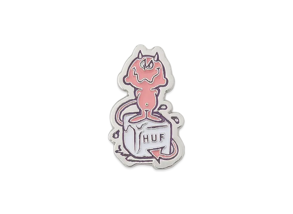 HUF Summer 25 Melt Pins "White"