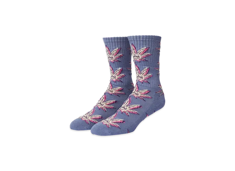 HUF Summer 25 Green Buddy Doodle Socks "Purple"