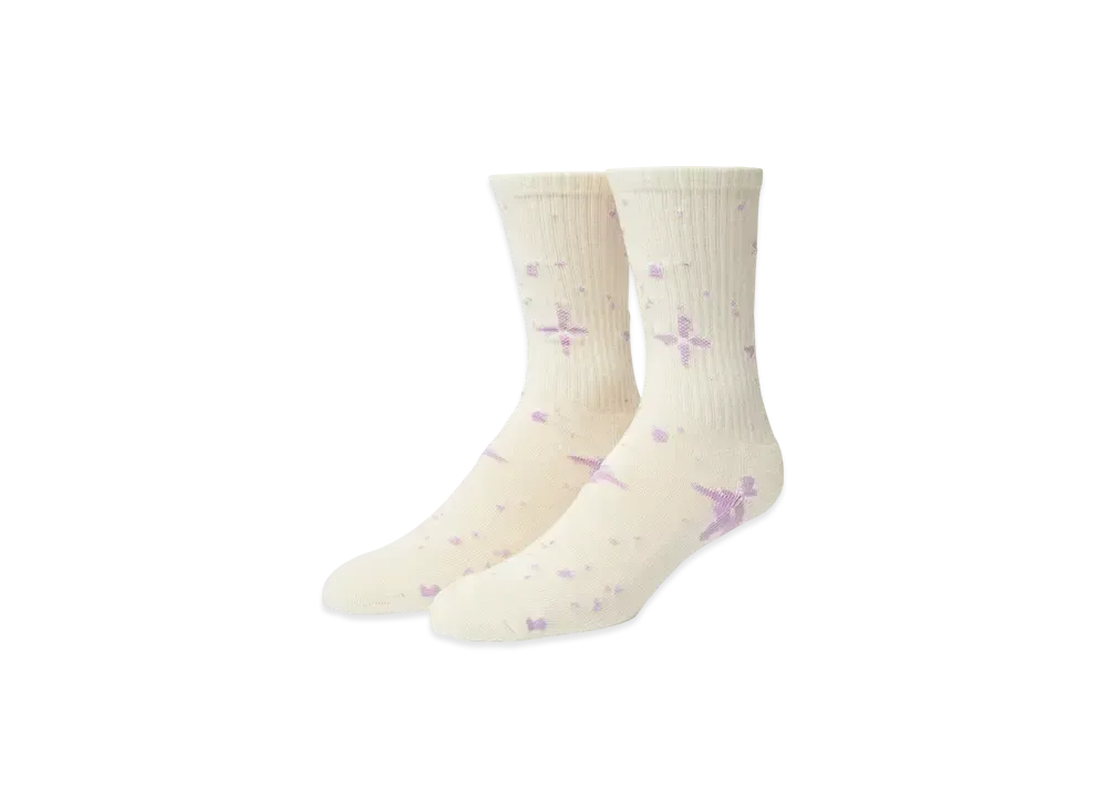 HUF Summer 25 Be Mine Crew Socks "Natural"