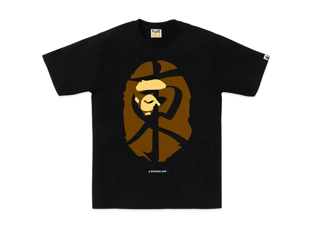 A BATHING APE Tokyo Ape Head Tee #2 "Black"