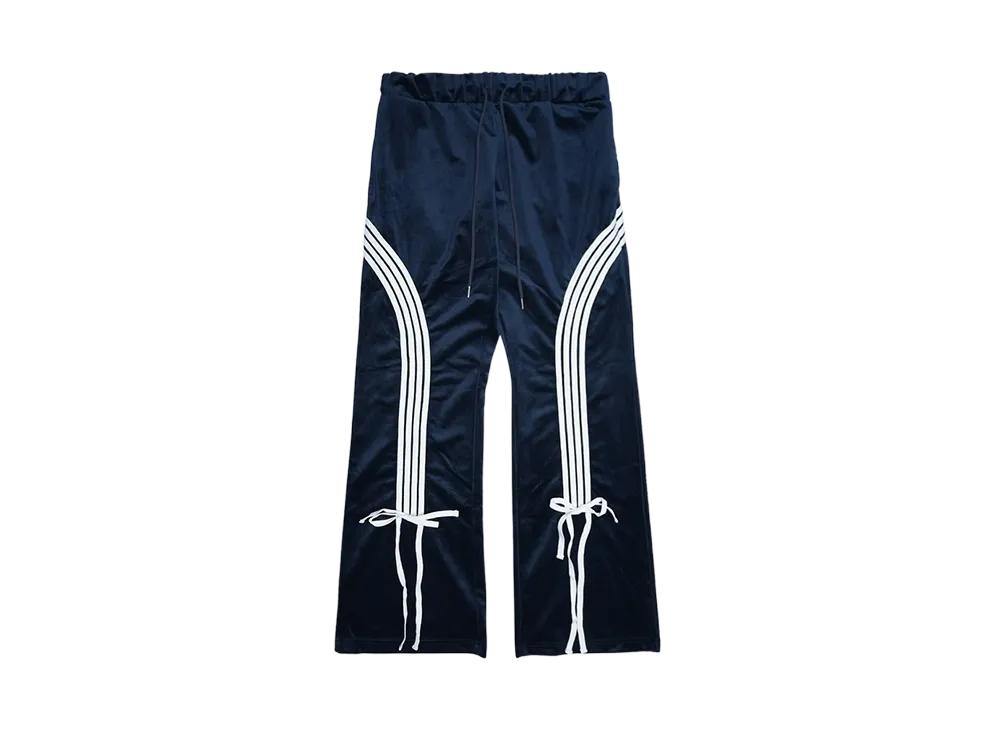 HTH velor track pants "NAVY"