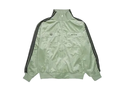 HTH velor track jacket "GREEN"