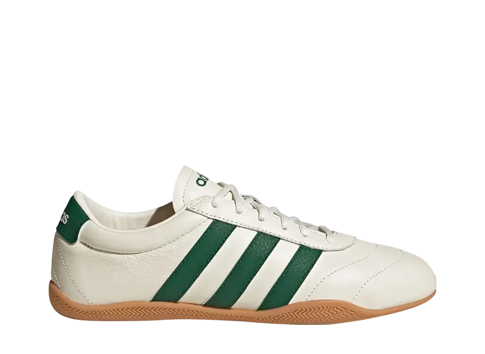 adidas Women's Grand Court Lo "Off White/Collegiate Green/Gum"