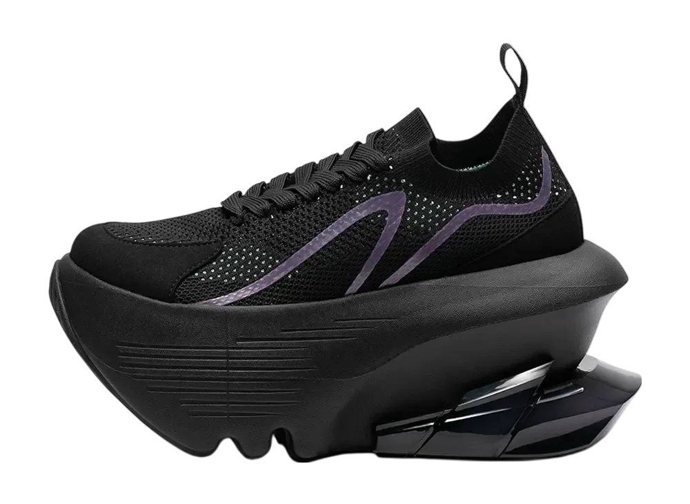 グラウンズ ジョグ ビジョン ホップスコッチ "ブラックパープル/ブラック"