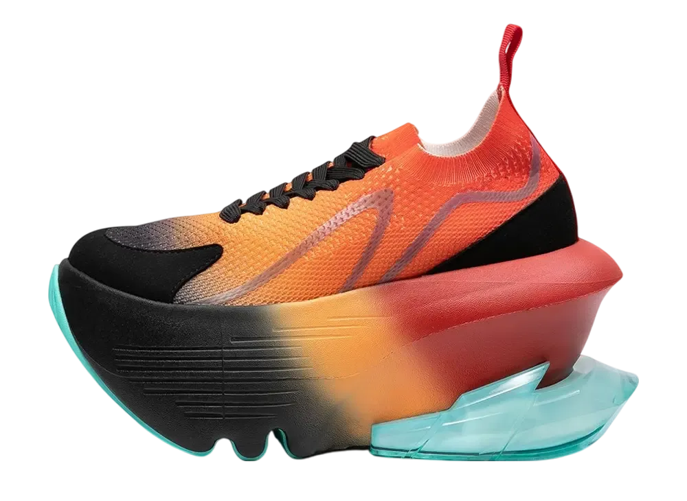 グラウンズ ジョグ ビジョン ホップスコッチ "オレンジミックス/レッドミックス"