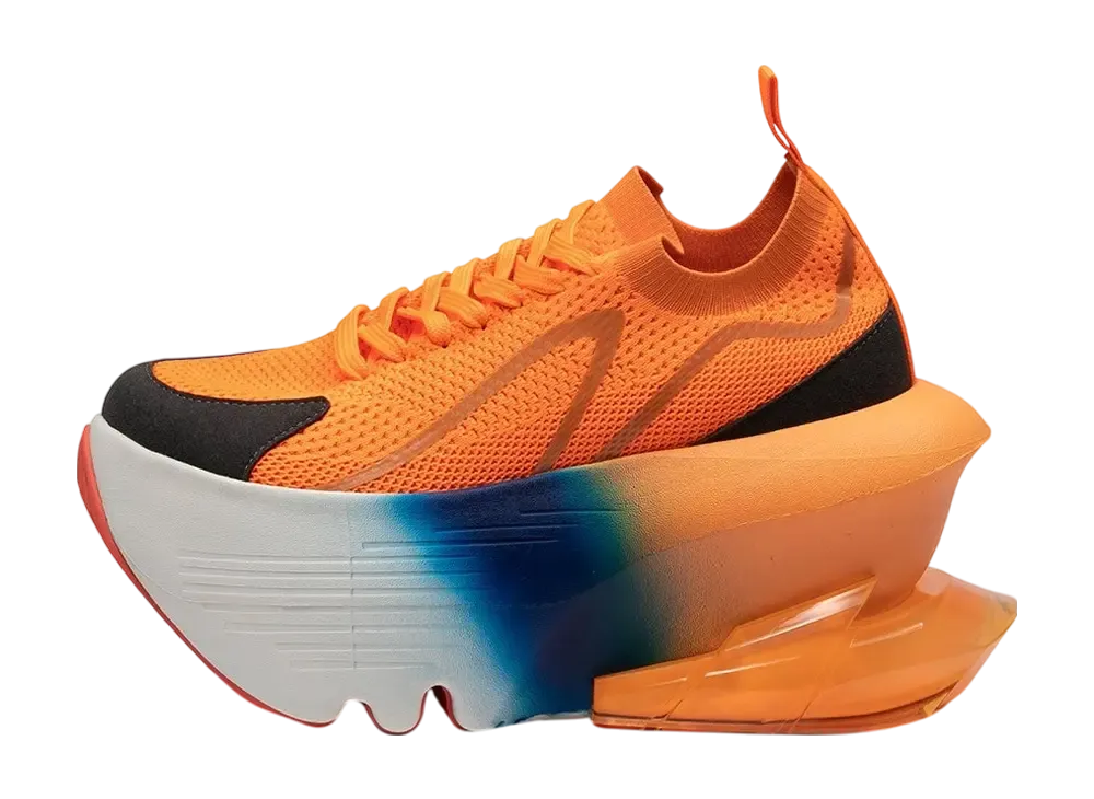 グラウンズ ジョグ ビジョン ホップスコッチ "ネオンオレンジ/オレンジミックス"