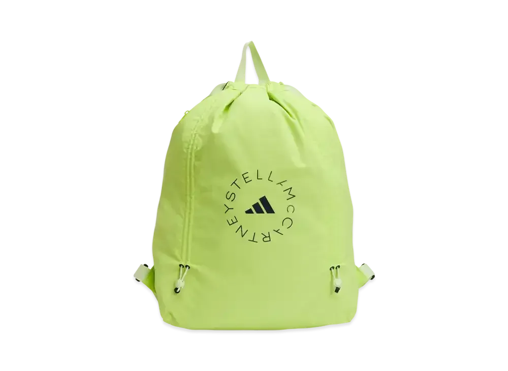 adidas by Stella McCartney Gym Sack "Bahia Glow/Utility Black"