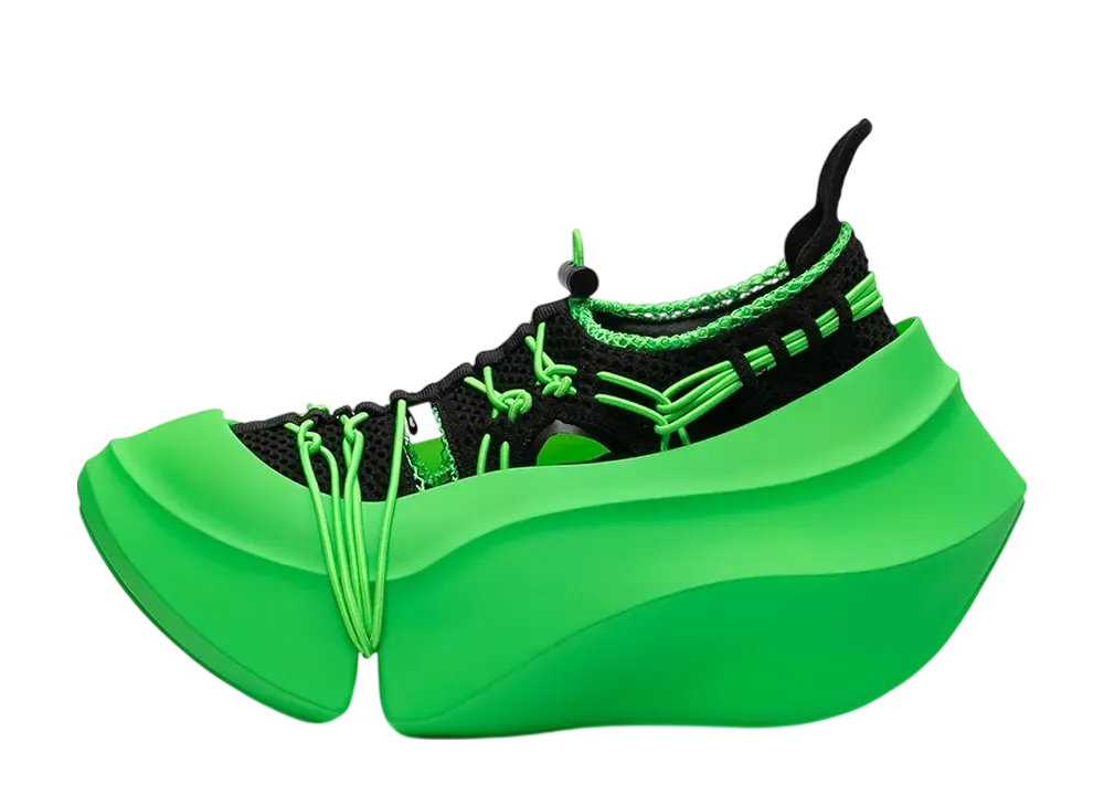 グラウンズ オルカ IBM "ブラックネオングリーン/ネオングリーンペイント"