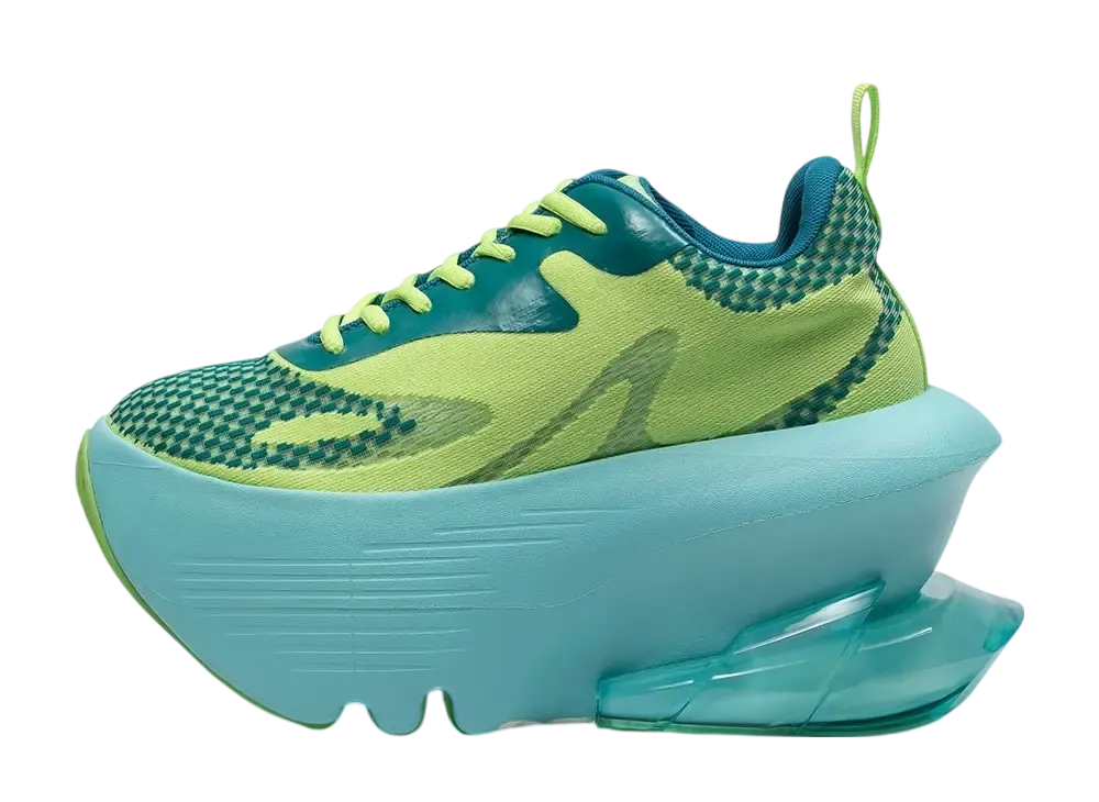 グラウンズ ジョグ ビジョン ショア "グリーン/ライトブルー"