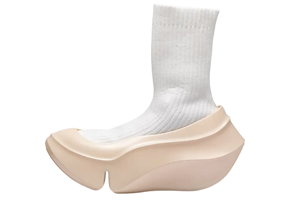 グラウンズ ウィメンズ オルカ リブ ソックス "ホワイト/バニラ"